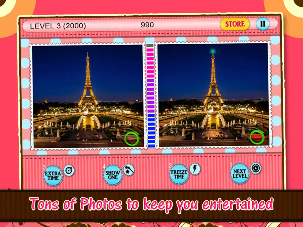 Can You Spot It? - Find The Hidden Difference Between Two Picture iPad Screenshots