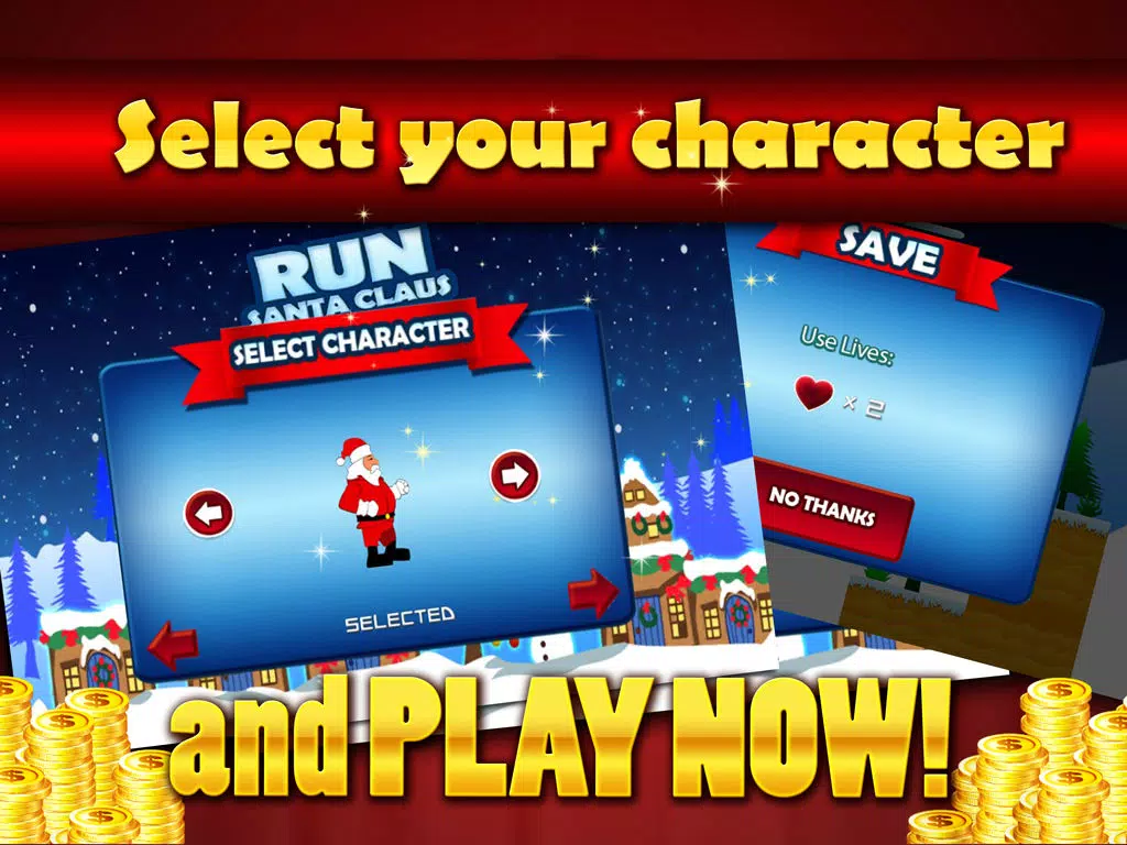 تصاویر Run Santa Claus Run! iPad 