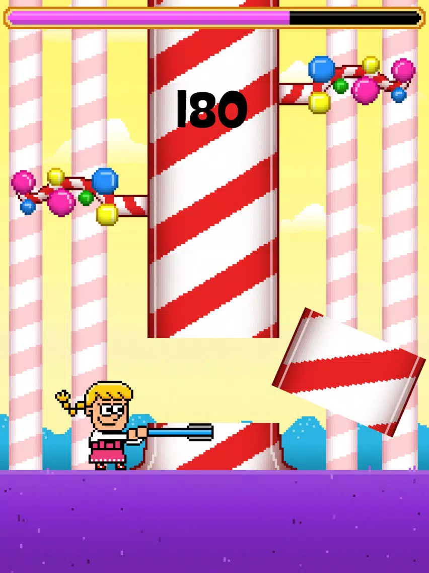 Sweet TimberJacks - Chop and Slice the Candy Cane iPad  スクリーンショット