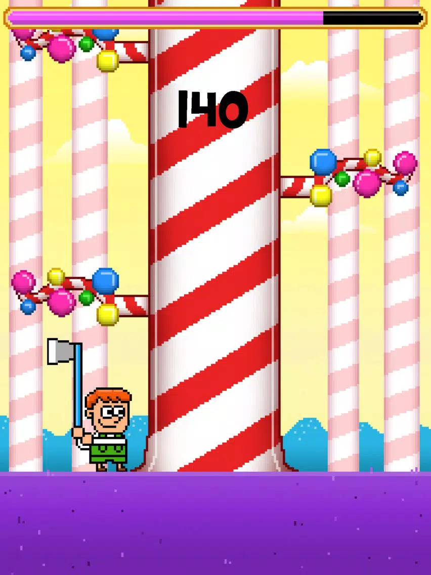 Sweet TimberJacks - Chop and Slice the Candy Cane iPad  スクリーンショット