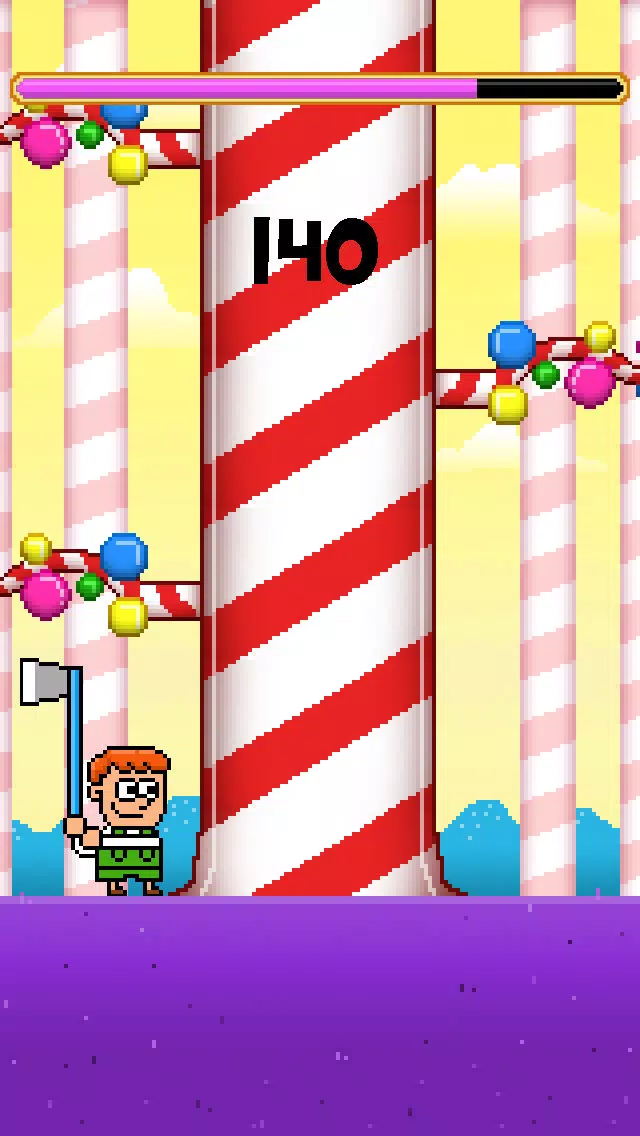 Sweet TimberJacks - Chop and Slice the Candy Cane スクリーンショット