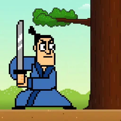 Samurai Timber Chop - Slice and Cut the Tree, Avoid the Falling Branches Samurai Timber Chop - Slice and Cut the Tree, Avoid the Falling Branches