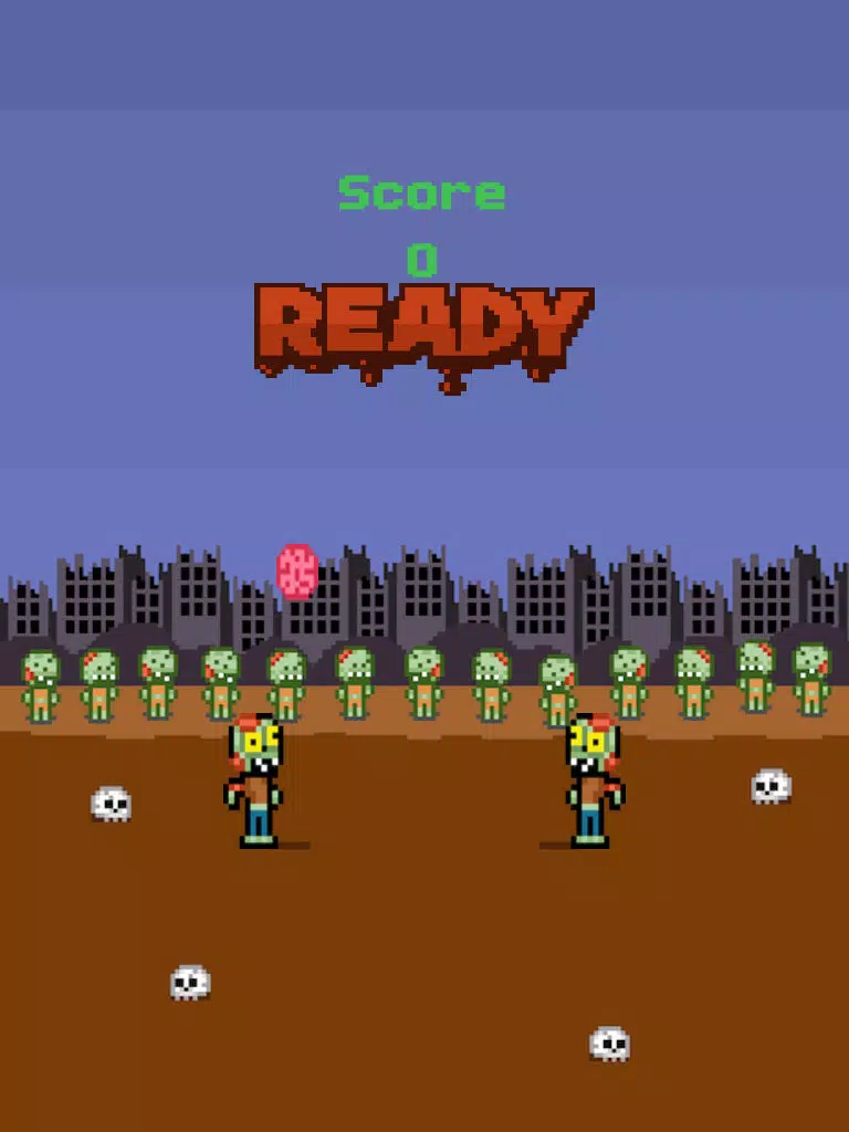 Super Zombie Juggling - Brain Ball iPad Screenshots