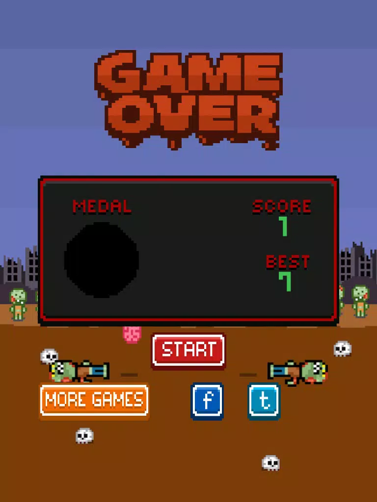 Super Zombie Juggling - Brain Ball iPad Screenshots