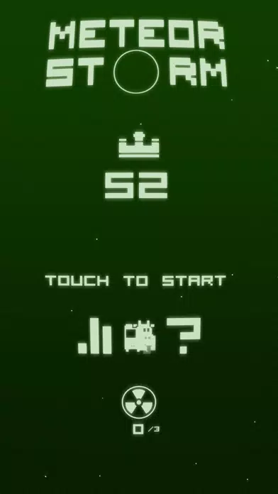 Screenshot di Meteor Storm!