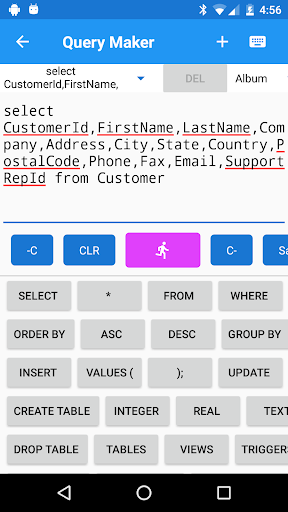 Скриншоты SQLite Editor Master Pro