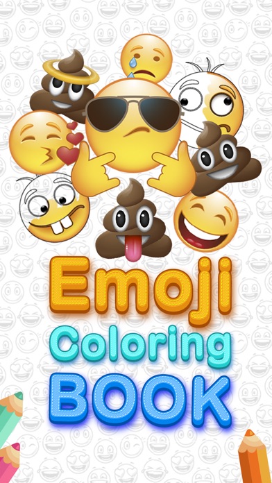 Emoticon Coloring book Screenshots