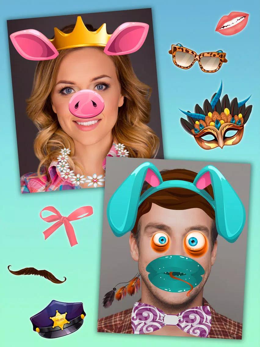 Filters & face effects – Pro iPad Screenshots