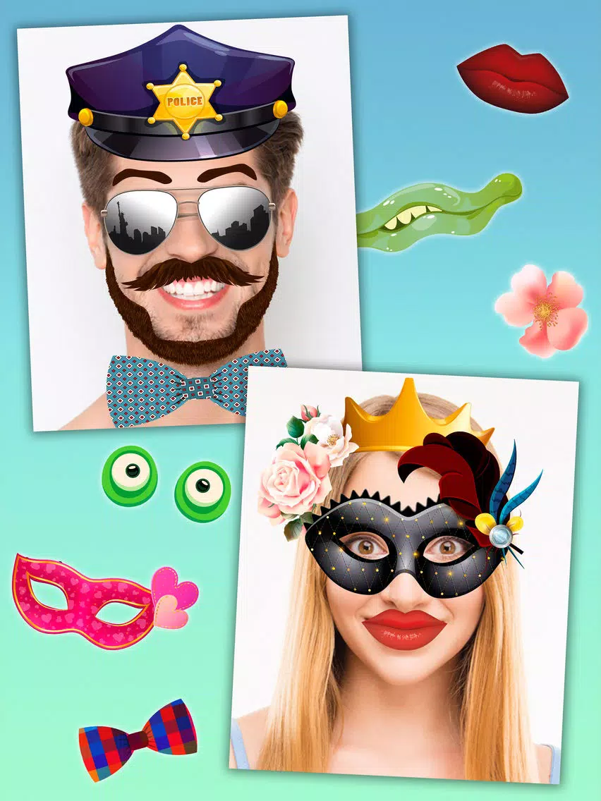 Filters & face effects – Pro iPad Screenshots