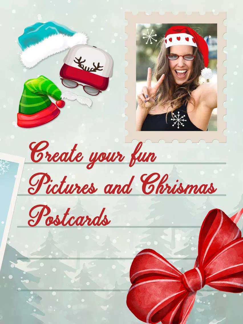 Christmas Funny Face Effects iPad Screenshots