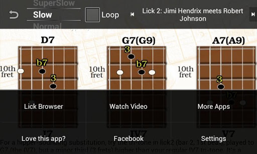 Blues Guitar Soloist Lite Screenshots