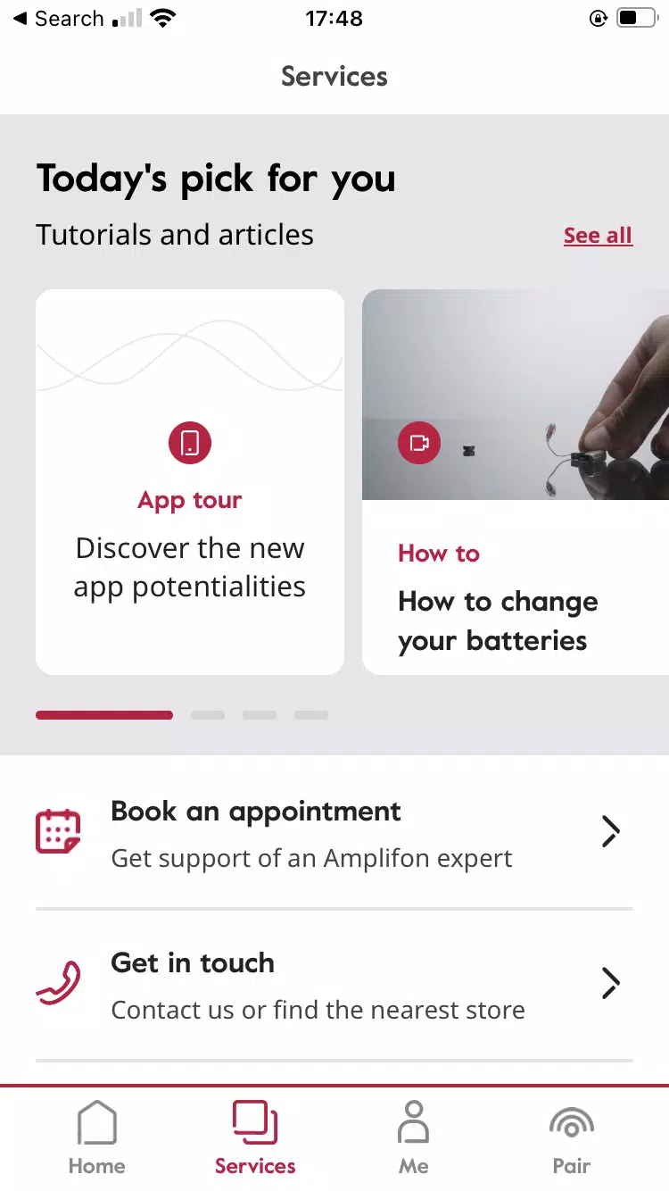 Amplifon Screenshots