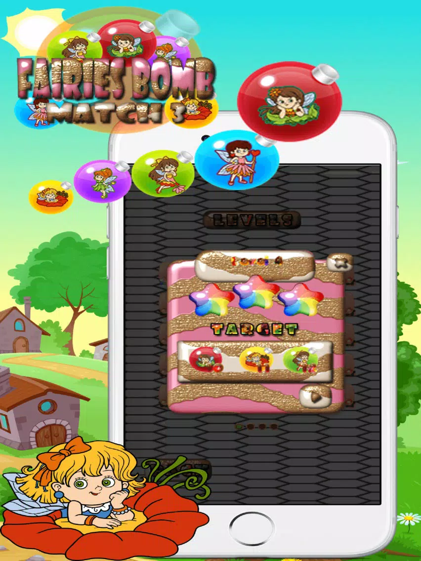 صور Fairies Bomb Match 3 iPad 