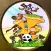 zoo animals card coloring book for kids
