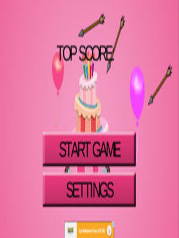 Balloons and arrows - Archery game iPad  Screenshots
