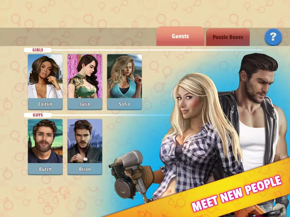 Girls & Guys - Idle Game iPad Screenshots