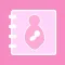 Pink Baby Note
