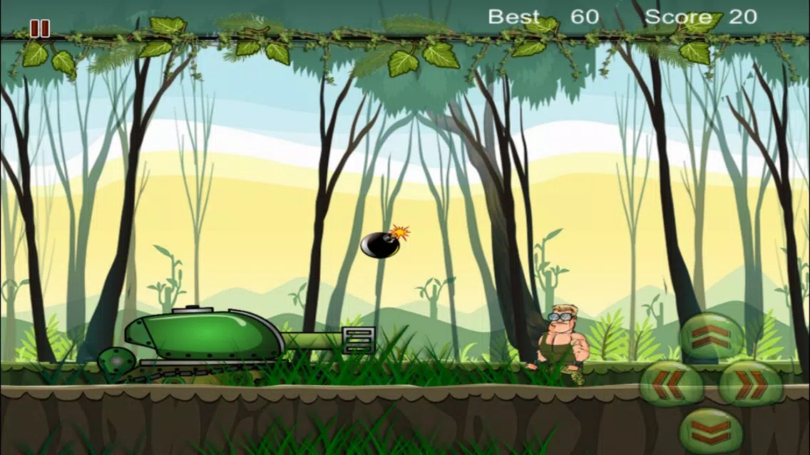 Captures d'écran de Commando Jungle War Escape: Day of Combat