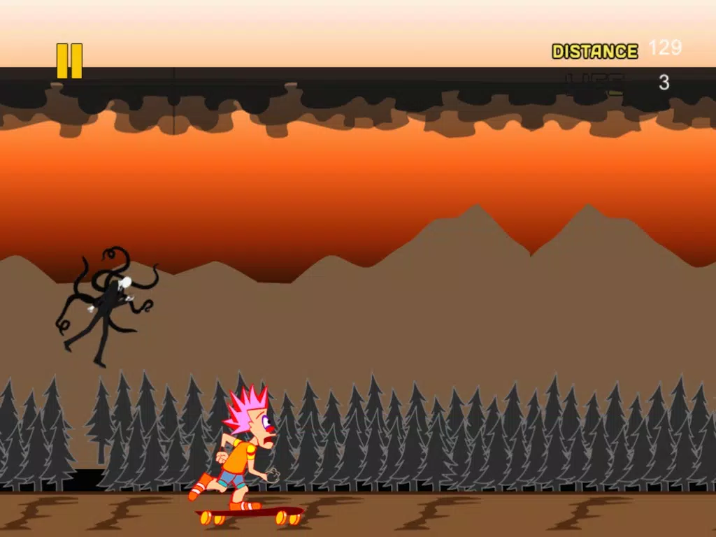 صور Flying Slender Man: Chase The Rising Fear iPad 