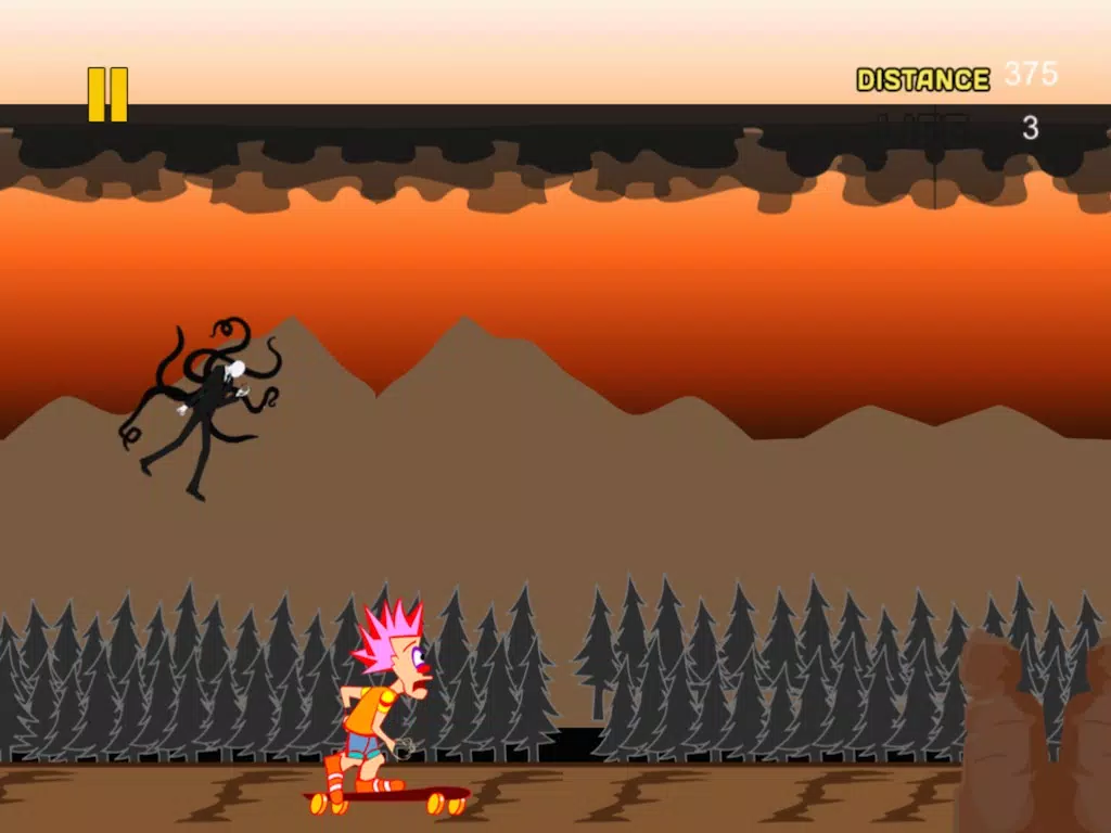 صور Flying Slender Man: Chase The Rising Fear iPad 