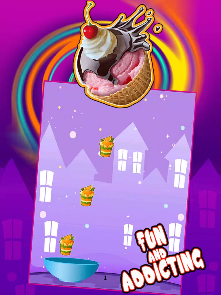 Ice Cream Scoop Dessert Drop Adventure Pro iPad Screenshots