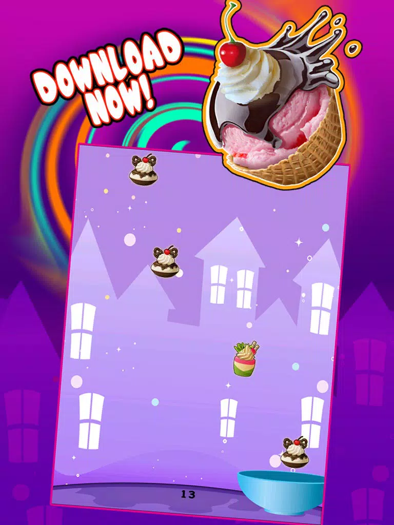 Ice Cream Scoop Dessert Drop Adventure Pro iPad Screenshots