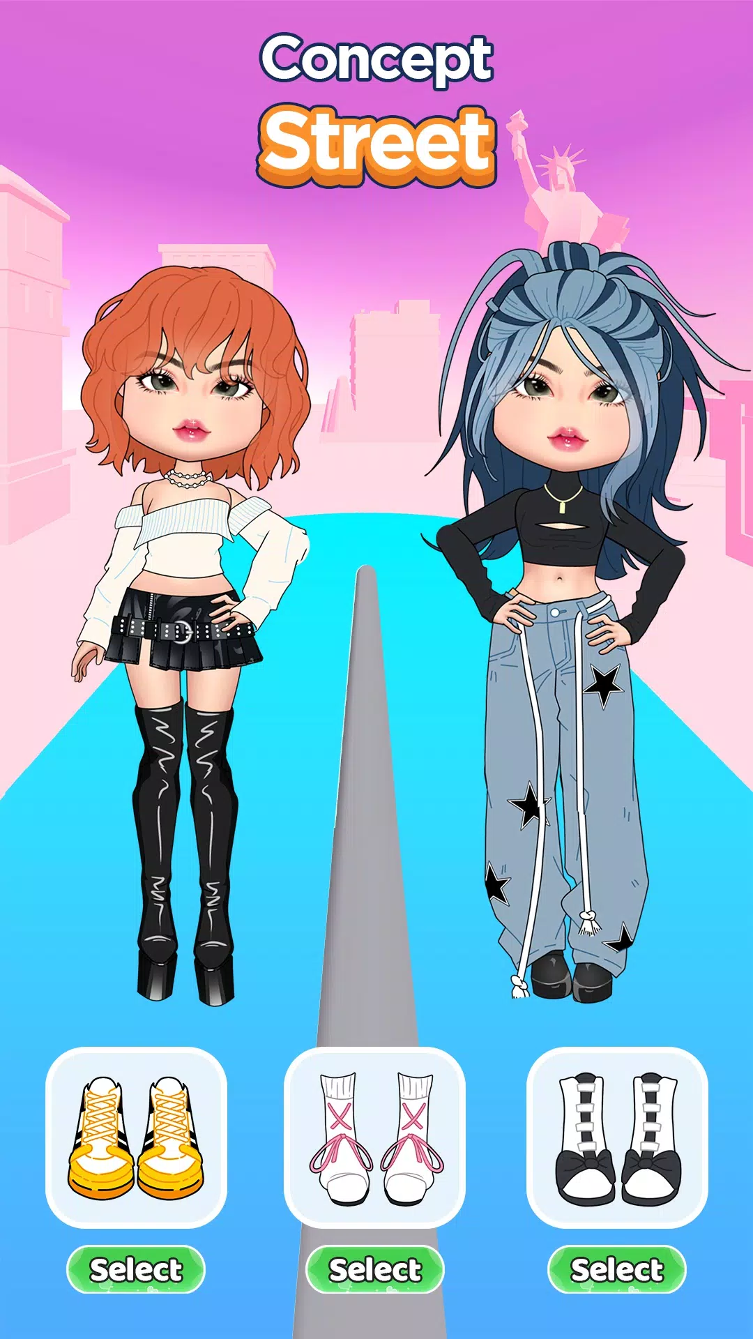 Catwalk Show: Dress Up Battle Screenshots