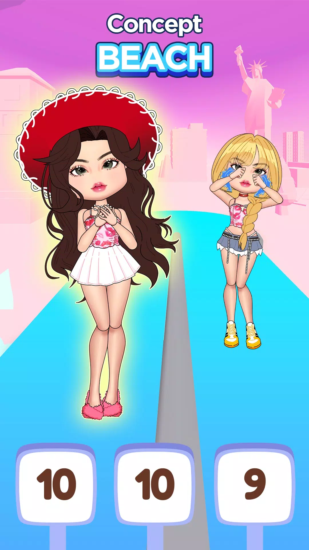 Catwalk Show: Dress Up Battle Screenshots