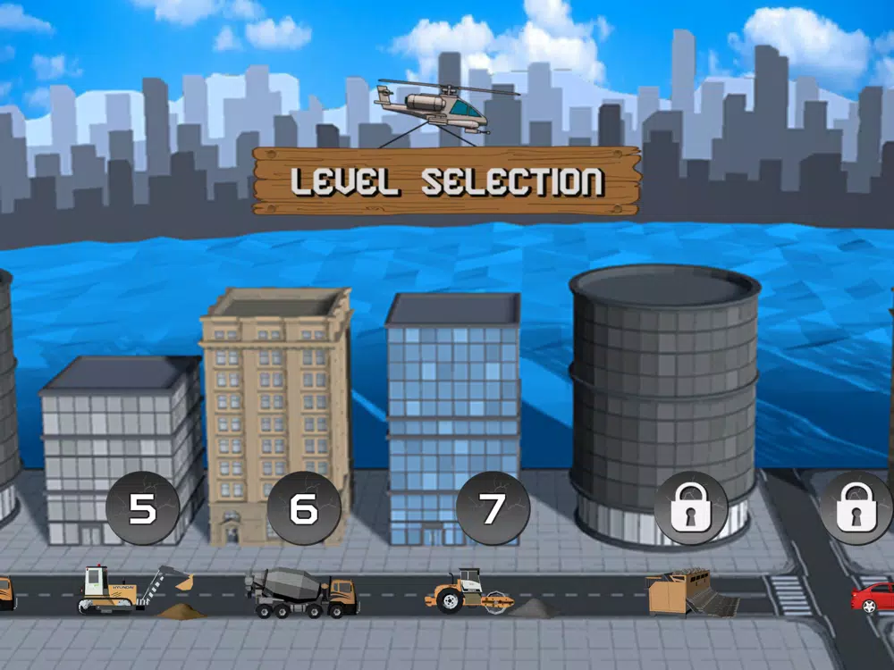 Bricks Road Builder Simulator iPad Screenshots