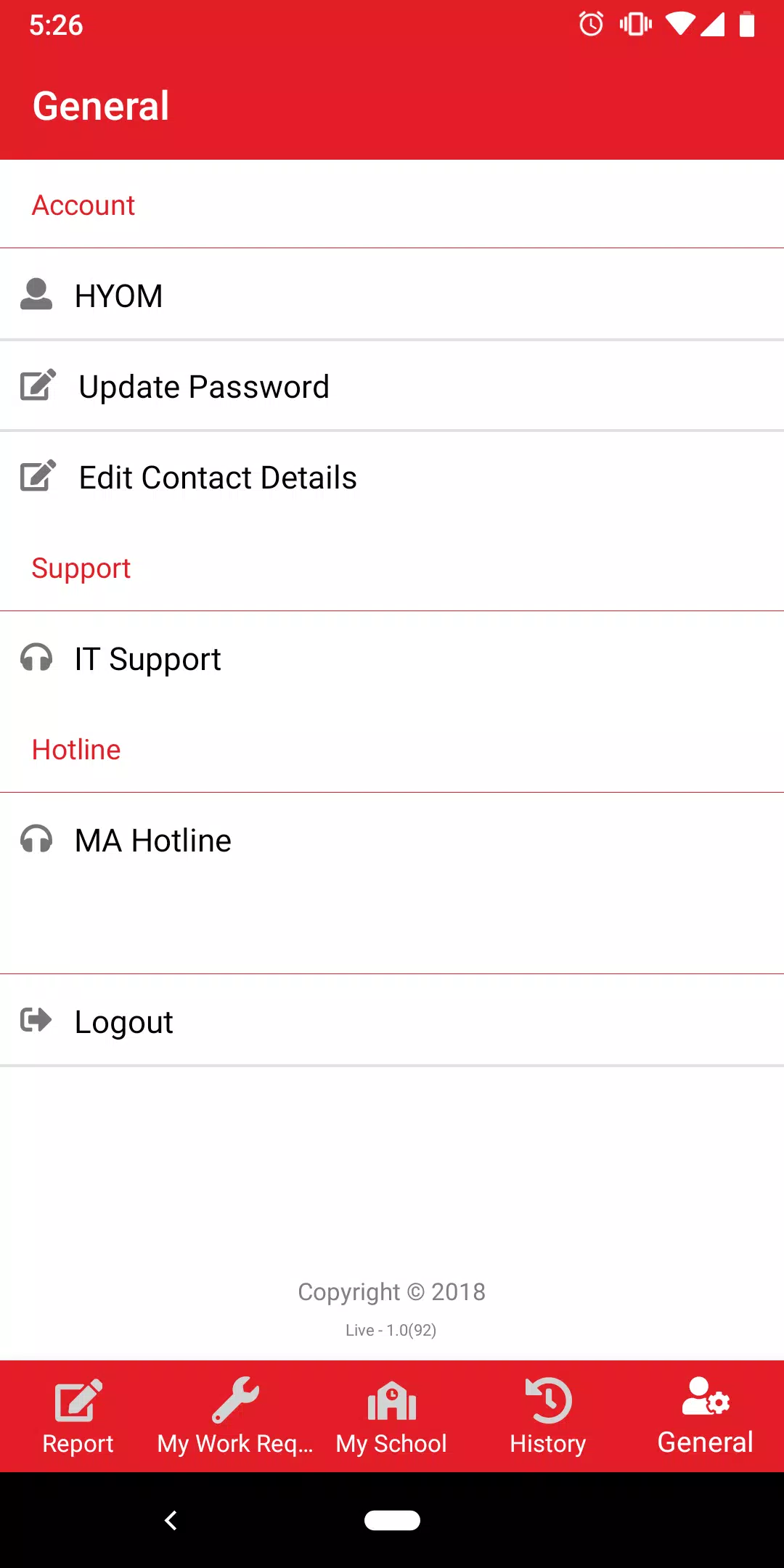 MyCampus App (MOE)应用截图