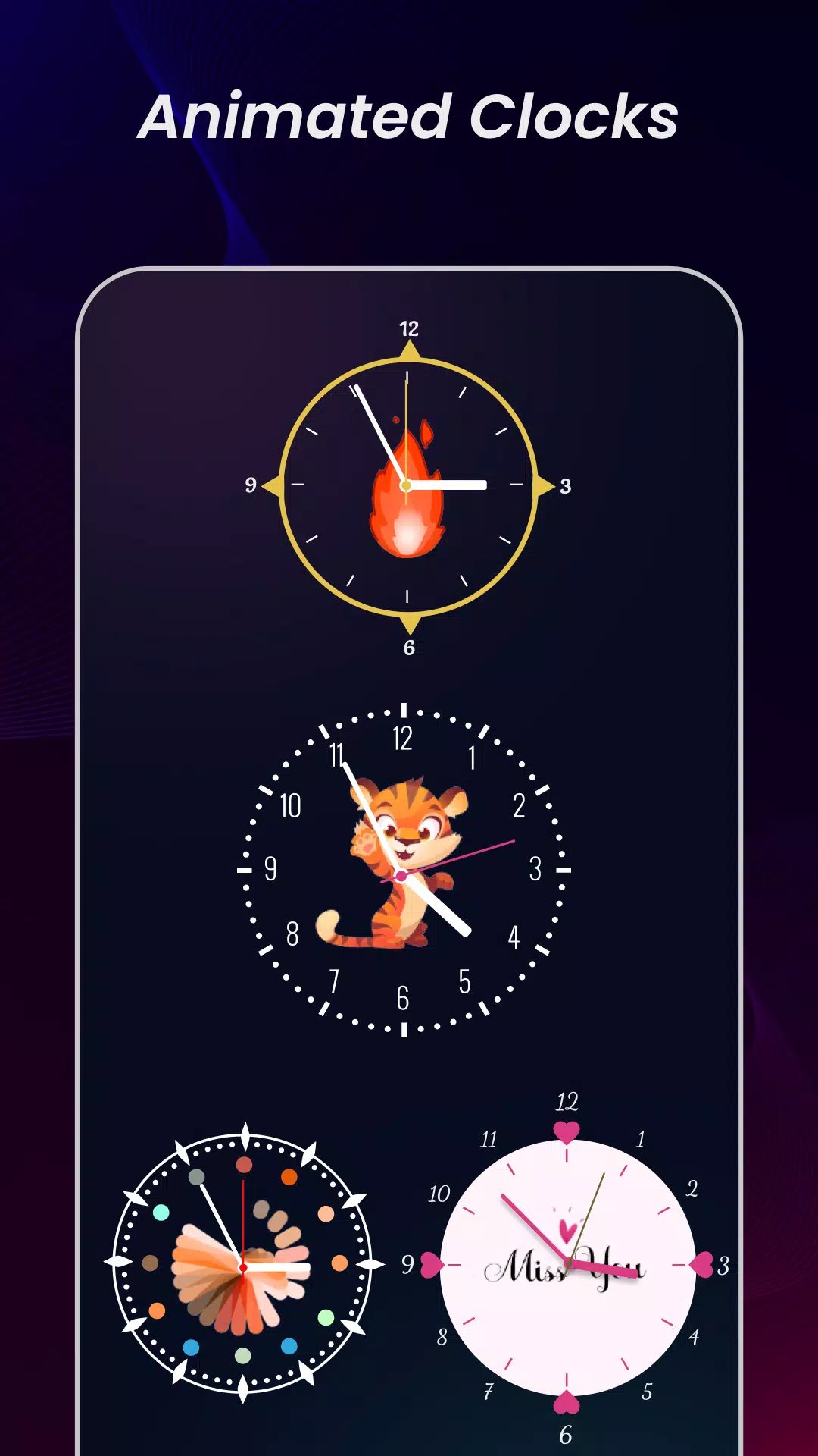 Analog Clock Live Wallpaper HD Screenshots