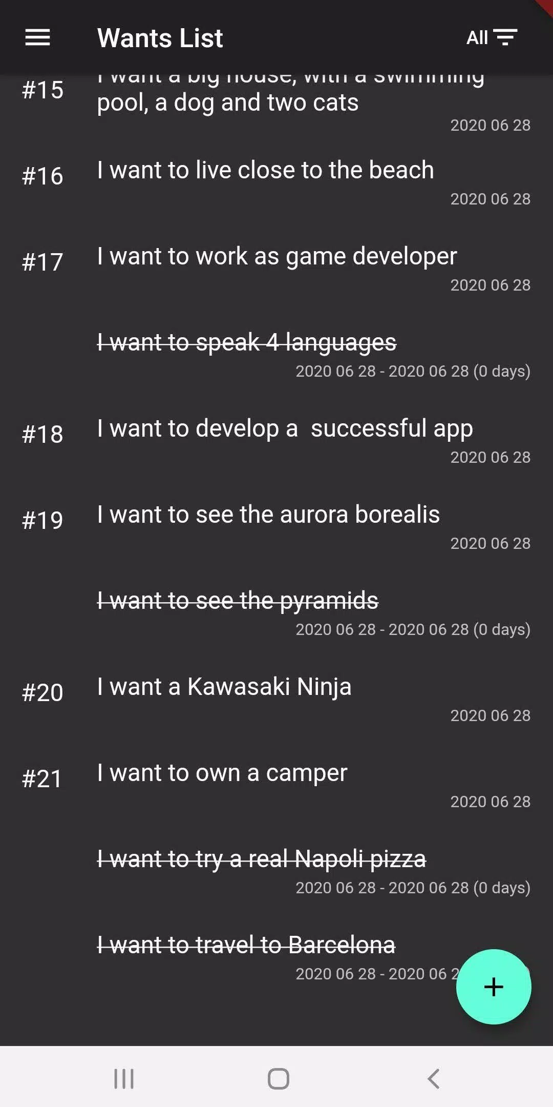 101 Wants Screenshots