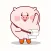 Goofy Pig Animated Stickers