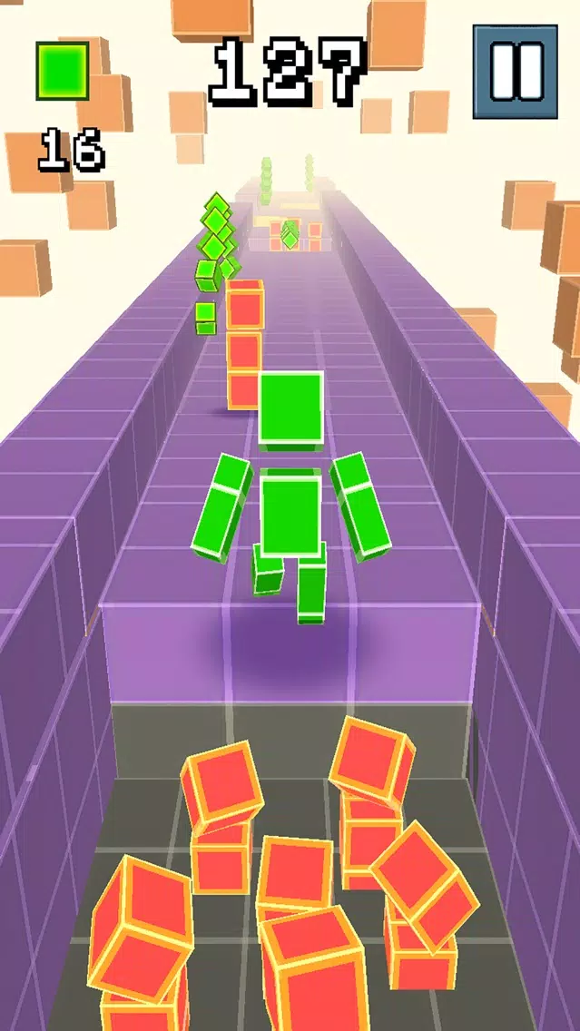 Captures d'écran de Super Block Runner