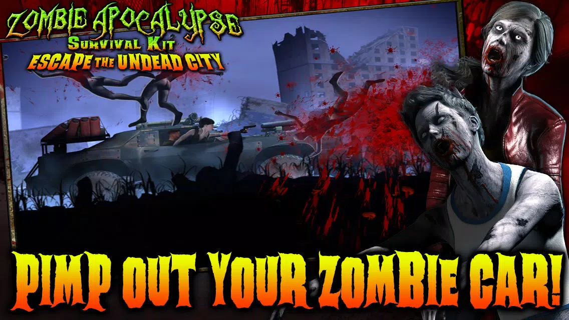Capturas de tela do Zombie Apocalypse Survival Kit: Escape the Undead City