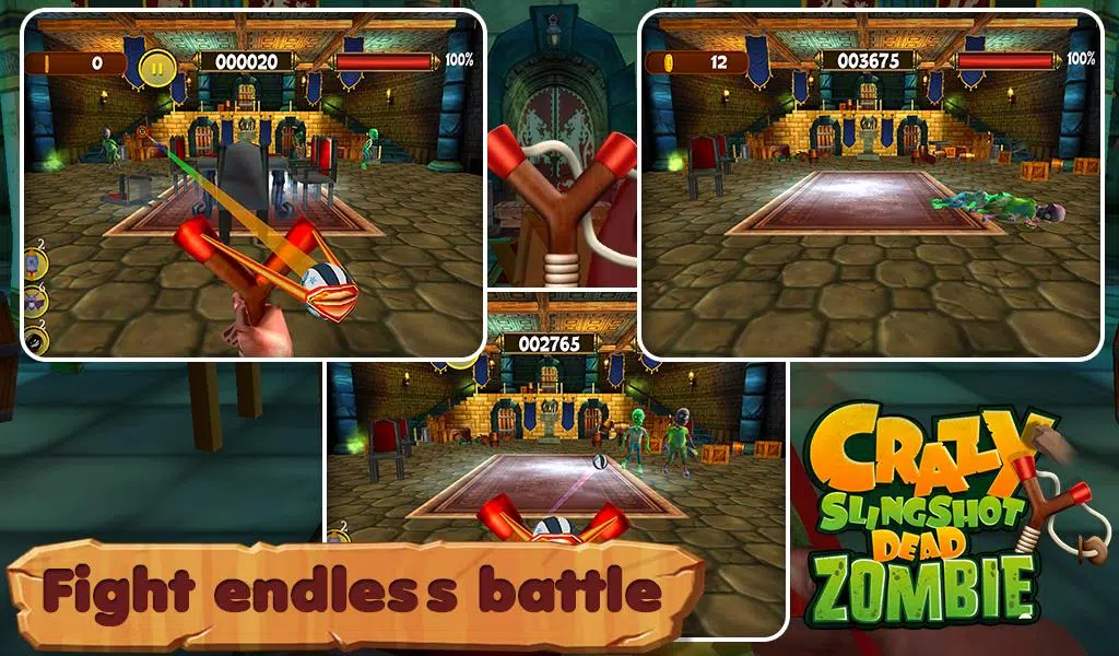 3D Crazy Slingshot Dead Zombie Screenshots