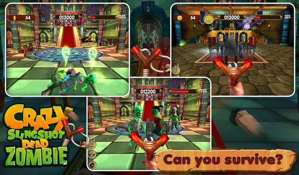 3D Crazy Slingshot Dead Zombie Screenshots