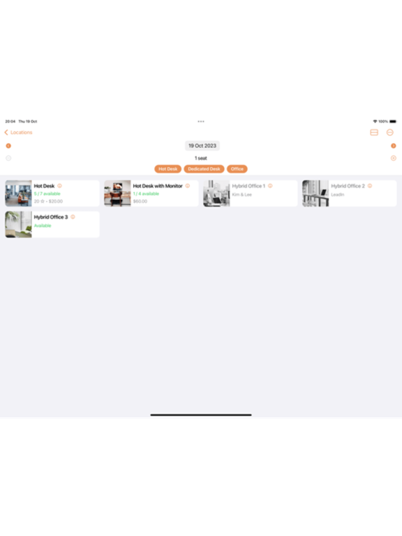 Studio Oscar iPad Screenshots