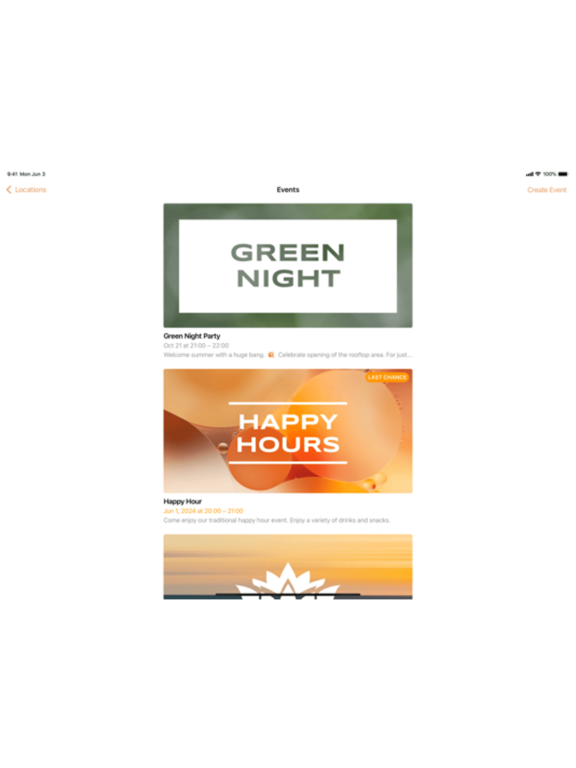 Studio Oscar iPad Screenshots
