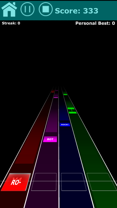Capturas de tela do iDaft Jamming