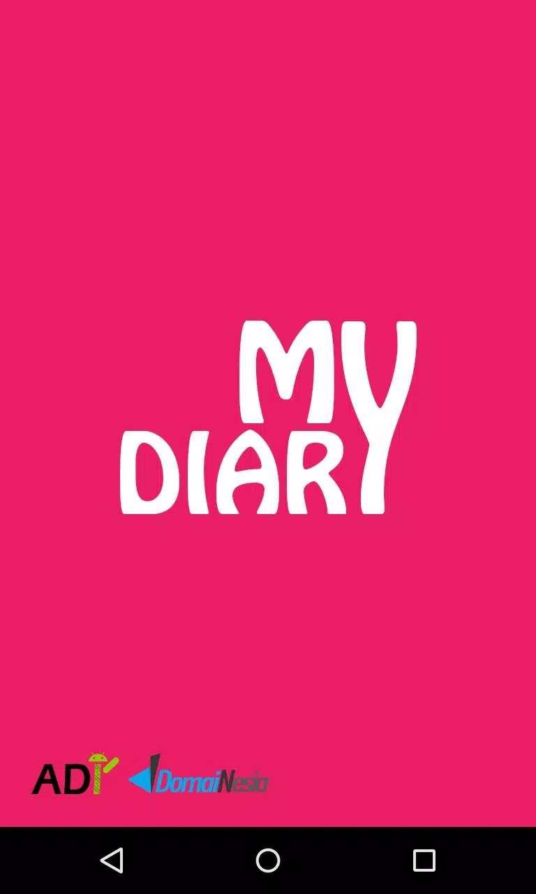 My Diary Screenshots