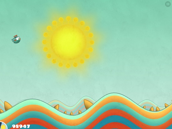 Скриншоты Tiny Wings+ iPad