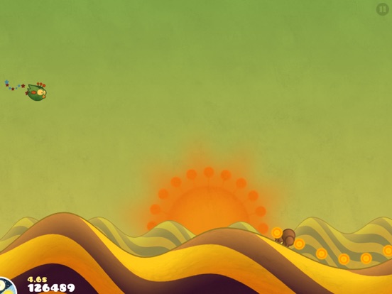 Скриншоты Tiny Wings+ iPad