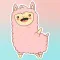 Llama Molly! Stickers