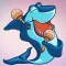 Funny Shark! Stickers