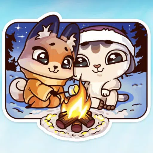 Kitty & Foxy! Stickers Kitty & Foxy! Stickers