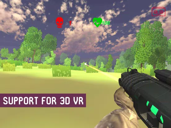 Creepy Clown Zombie Slayer VR iPad 应用截图