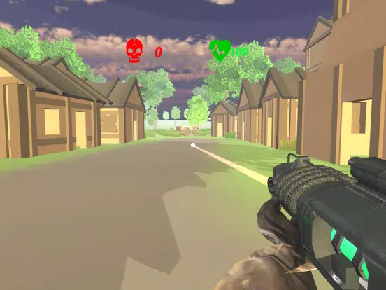 Creepy Clown Zombie Slayer VR iPad 应用截图