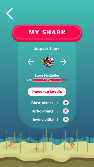 Capturas de tela do Survivor Shark