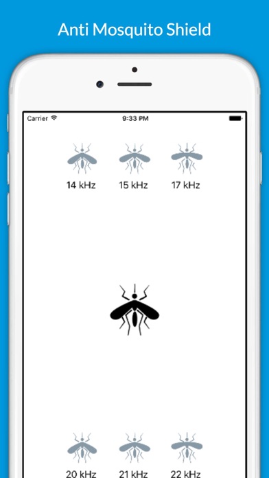 Anti Mosquito - multi-frequency sonic repeller Screenshots